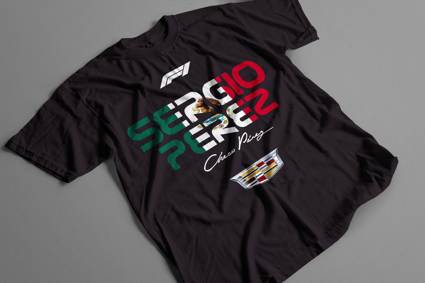 Playera Sergio Pérez México Cadillac Racing Team
