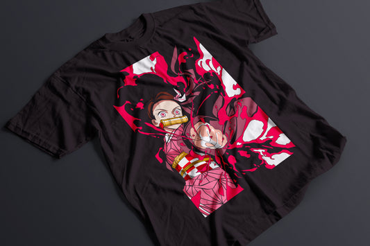 Playera Nezuko Demon Slayer Kimetsu no Yaiba Poder Demoníaco