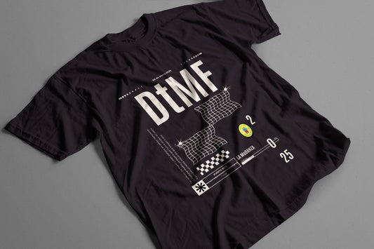 Playera Bad Bunny DtMF Minimalista