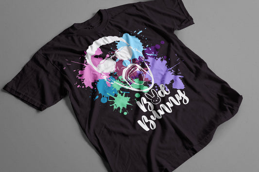 Playera Bad Bunny Splash Colores Edición Especial