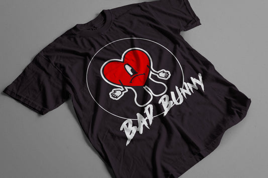 Playera Bad Bunny Corazón Roto