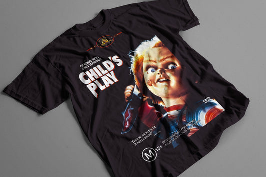 Playera Chucky Child’s Play Poster Vintage Terror