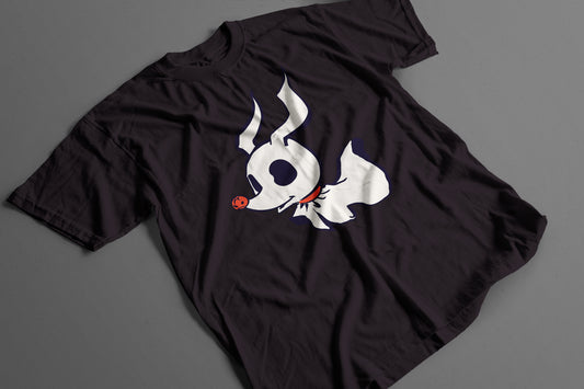 Playera Zero Perro Fantasma Pesadilla Antes de Navidad Minimal