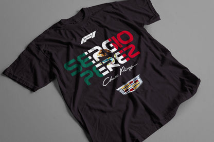 Playera Sergio Pérez México Cadillac Racing Team