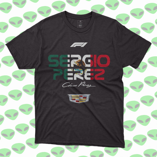 Playera Sergio Pérez México Cadillac Racing Team