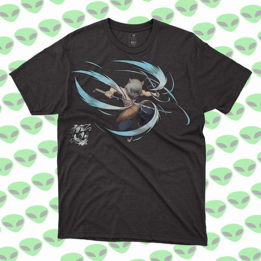 Playera Inosuke Demon Slayer Kimetsu no Yaiba Jabalí Salvaje