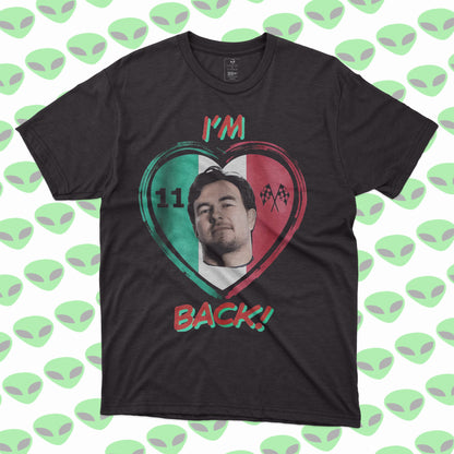 Playera Checo Pérez Regreso F1 México 11