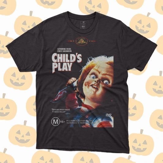 Playera Chucky Child’s Play Poster Vintage Terror