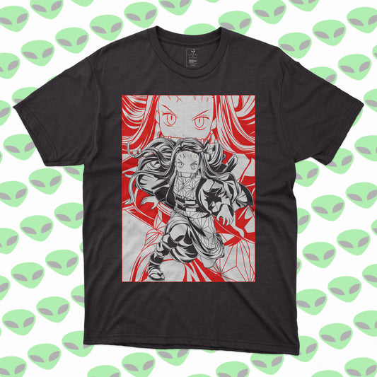 Playera Nezuko Kimetsu no Yaiba Demon Slayer Poder Desatado