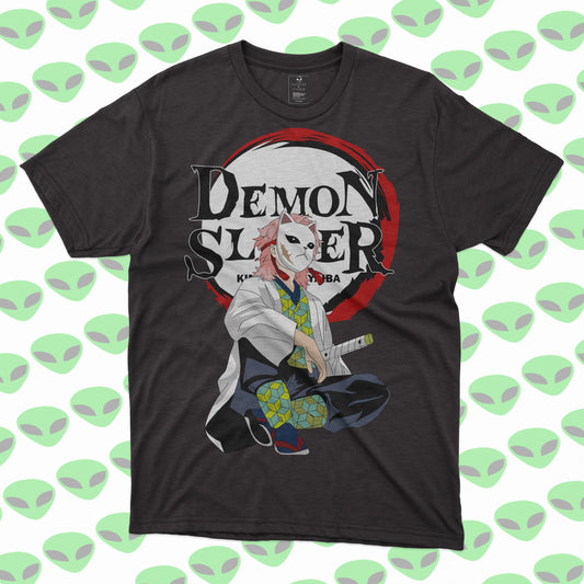 Playera Sabito Demon Slayer Kimetsu no Yaiba Máscara de Zorro
