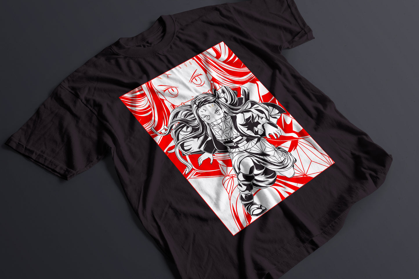 Playera Nezuko Kimetsu no Yaiba Demon Slayer Poder Desatado