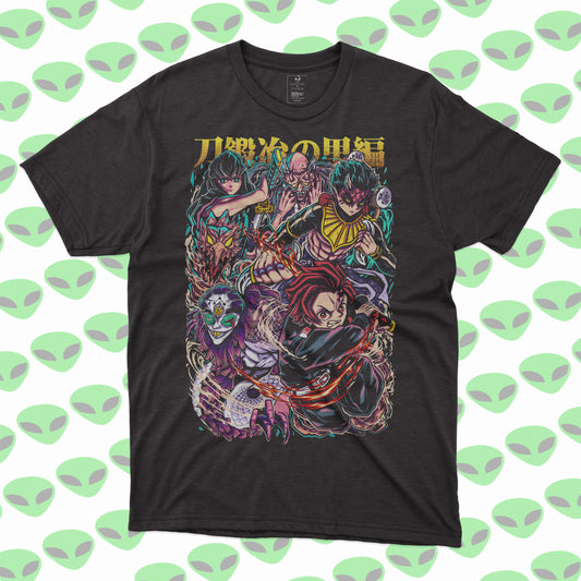 Playera Arco Aldea de los Herreros Kimetsu no Yaiba Estilo Épico Demon Slayer