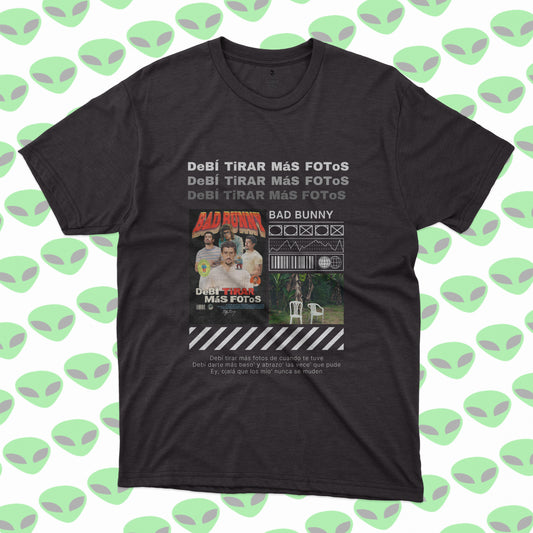 Playera Bad Bunny Debí Tirar Más Fotos Retro