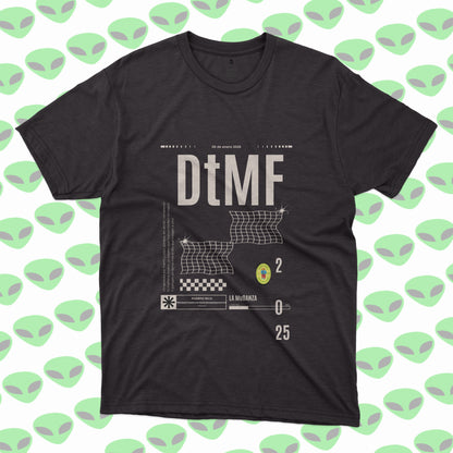 Playera Bad Bunny DtMF Minimalista