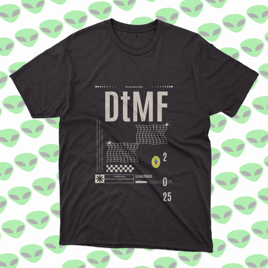 Playera Bad Bunny DtMF Minimalista