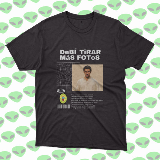 Playera Bad Bunny Debí Tirar Más Fotos Retrato
