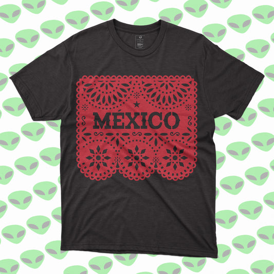 Playera México con Papel Picado