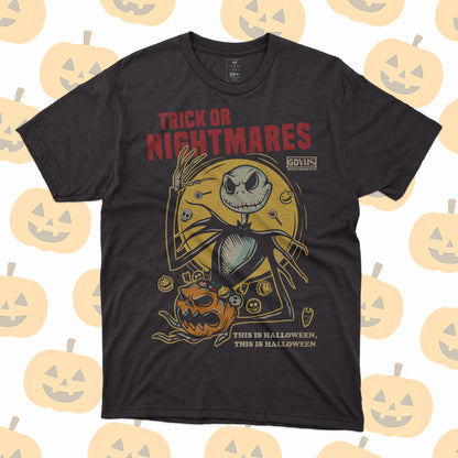 Playera Jack Skellington This Is Halloween Diseño Retro