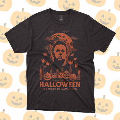 Playera Michael Myers Clásico Póster Halloween Retro