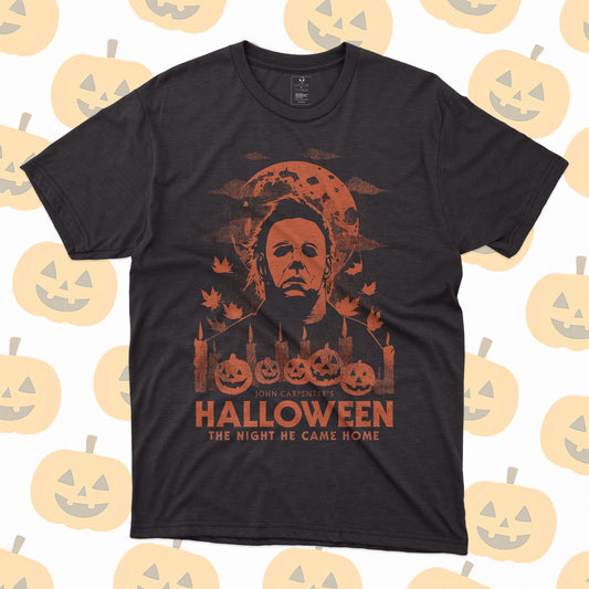 Playera Michael Myers Clásico Póster Halloween Retro