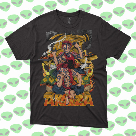 Playera Akaza Demon Slayer Kimetsu no Yaiba Villano Épico
