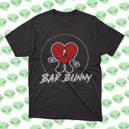 Playera Bad Bunny Corazón Roto