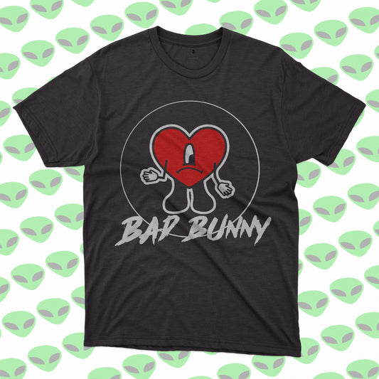 Playera Bad Bunny Corazón Roto