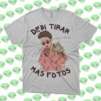 Playera Bad Bunny Debí Tirar Más Fotos Iguana