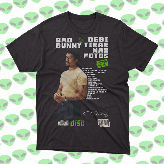Playera Bad Bunny Debí Tirar Más Fotos Estilo Vintage