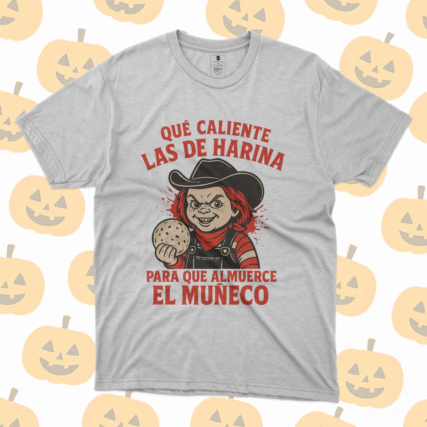 Playera Chucky Norteño – Qué caliente las de harina V3