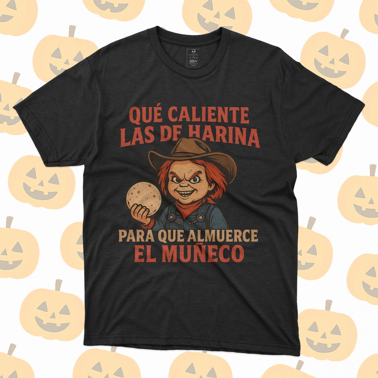 Playera Chucky Norteño – Qué caliente las de harina V2
