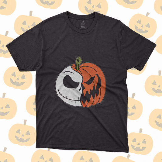 Playera Jack Calabaza Doble Cara Pesadilla Antes de Navidad