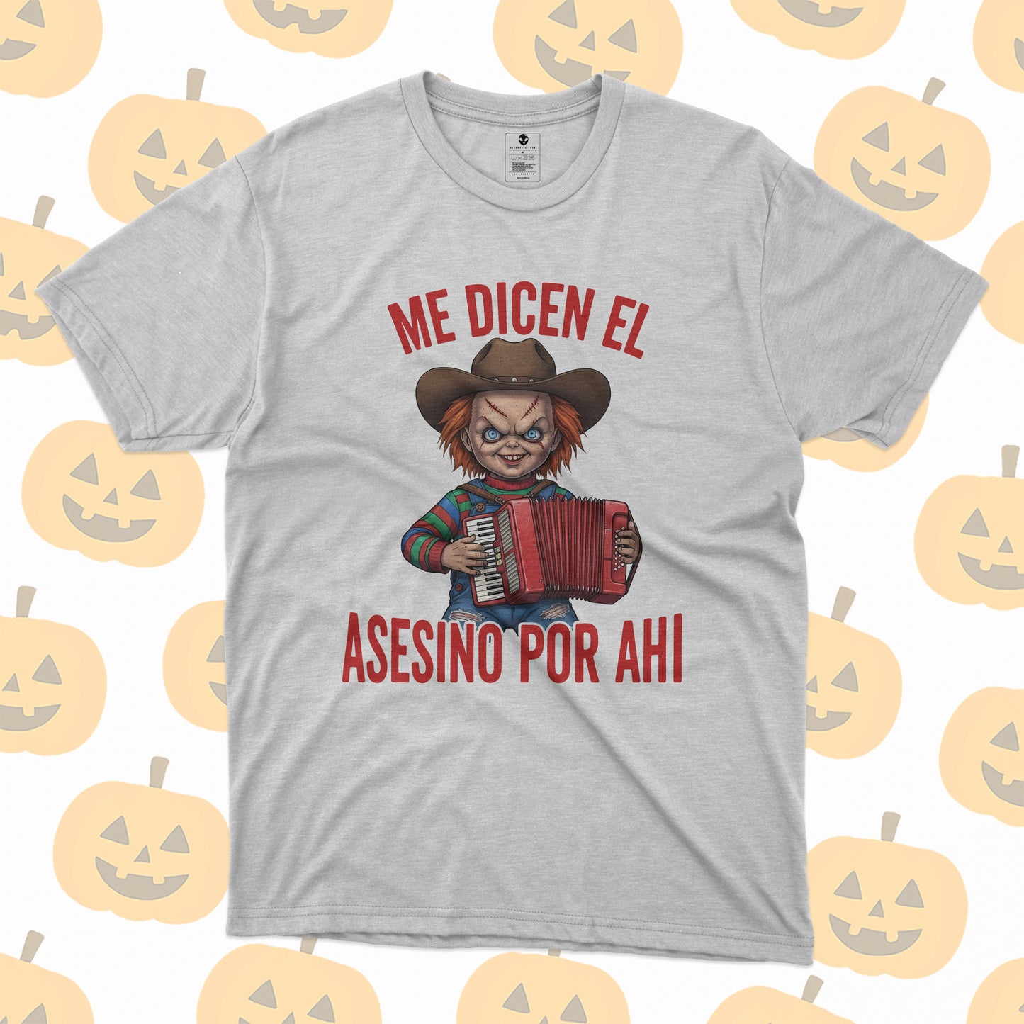 Playera Chucky Norteño – Me dicen el asesino por ahí